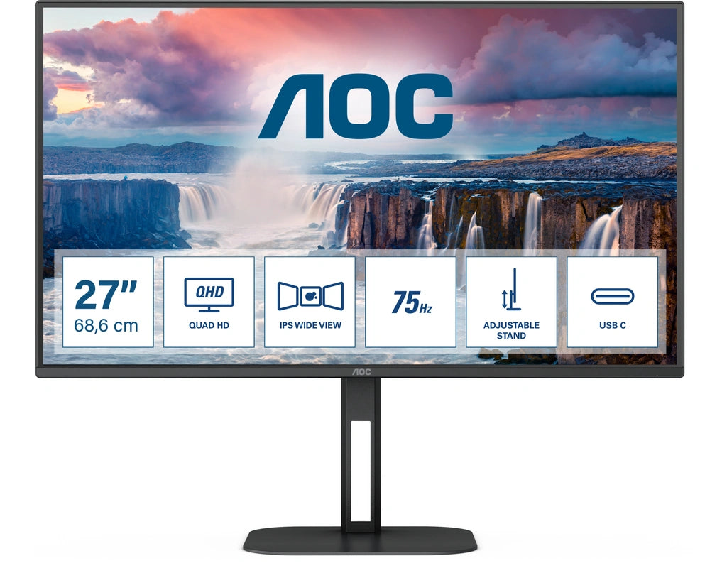 Aoc Q27V5C IPS QHD MONITOR 75HZ USBC