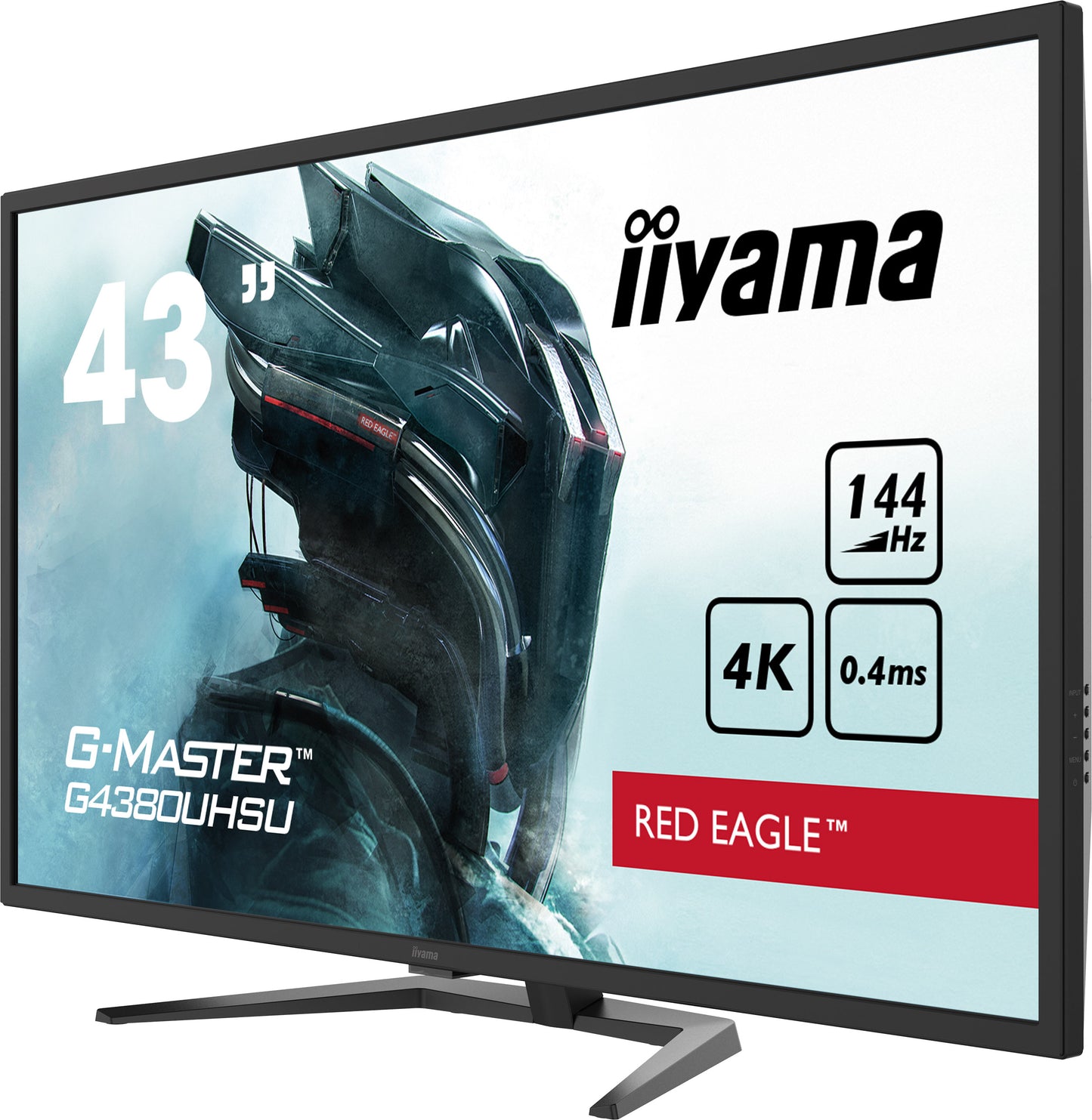 Iiyama G4380UHSU 4K 0.4ms 144hz gaming monitor