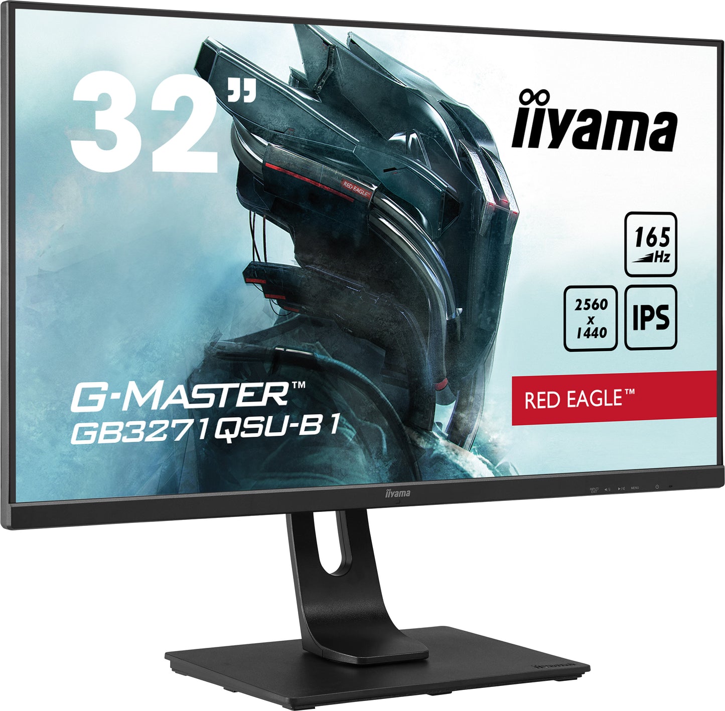 Iiyama gb3271qsu 165hz ips 1ms qhd game monitor