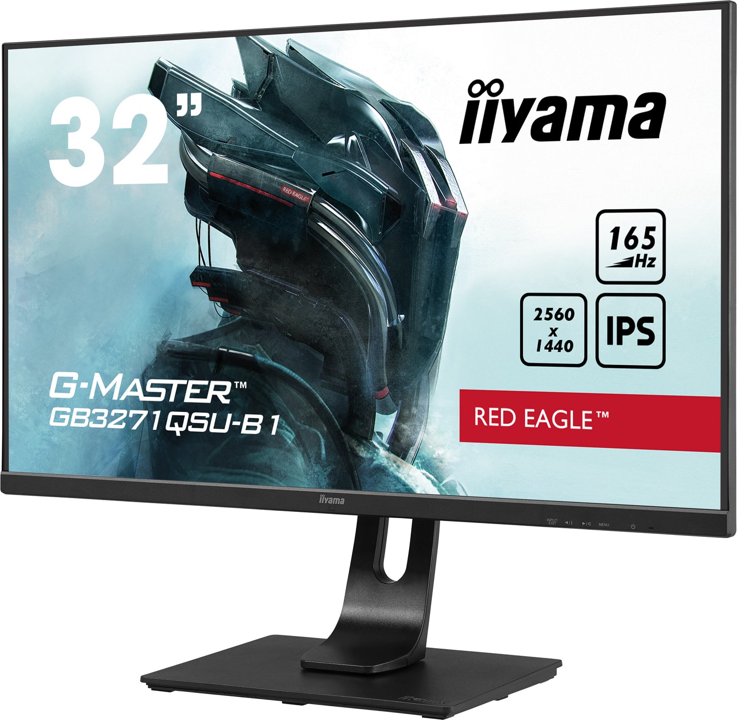 Iiyama gb3271qsu 165hz ips 1ms qhd game monitor