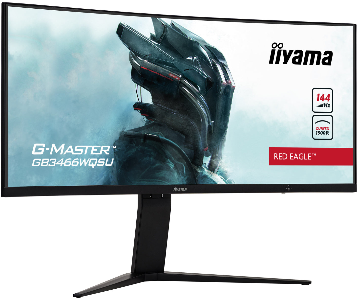 iiyama G-Master Red Eagle GB3466WQSU-B1 34" Curved Gaming Monitor (144Hz)