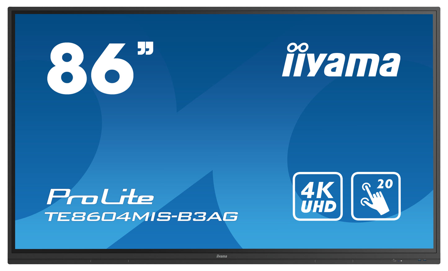 PROMOTION de signalisation TV Iiyama te8604mis ips 4k !!!!! 86"