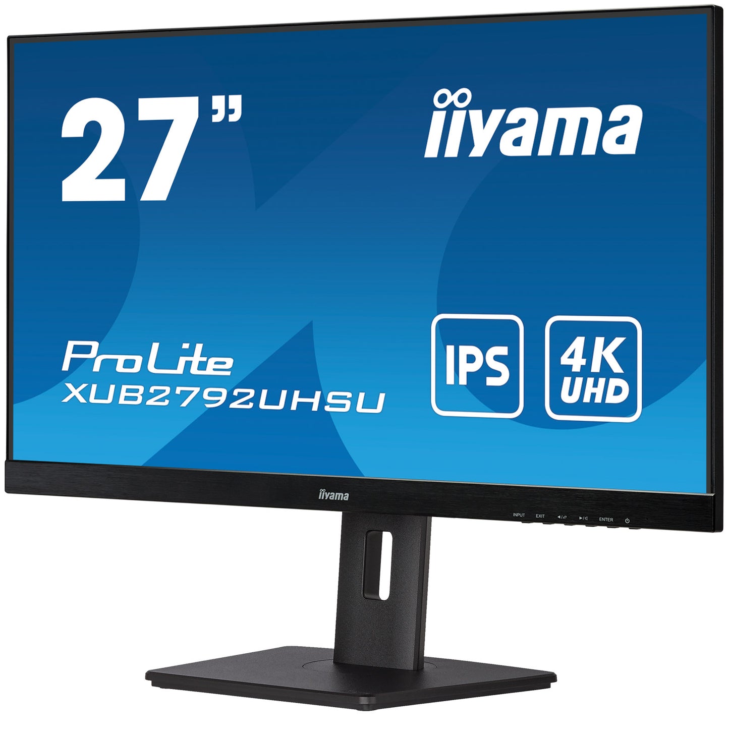 iiyama ProLite XUB2792UHSU-B5 - 27 Inch - IPS - 4K - USB-hub - In hoogte verstelbaar