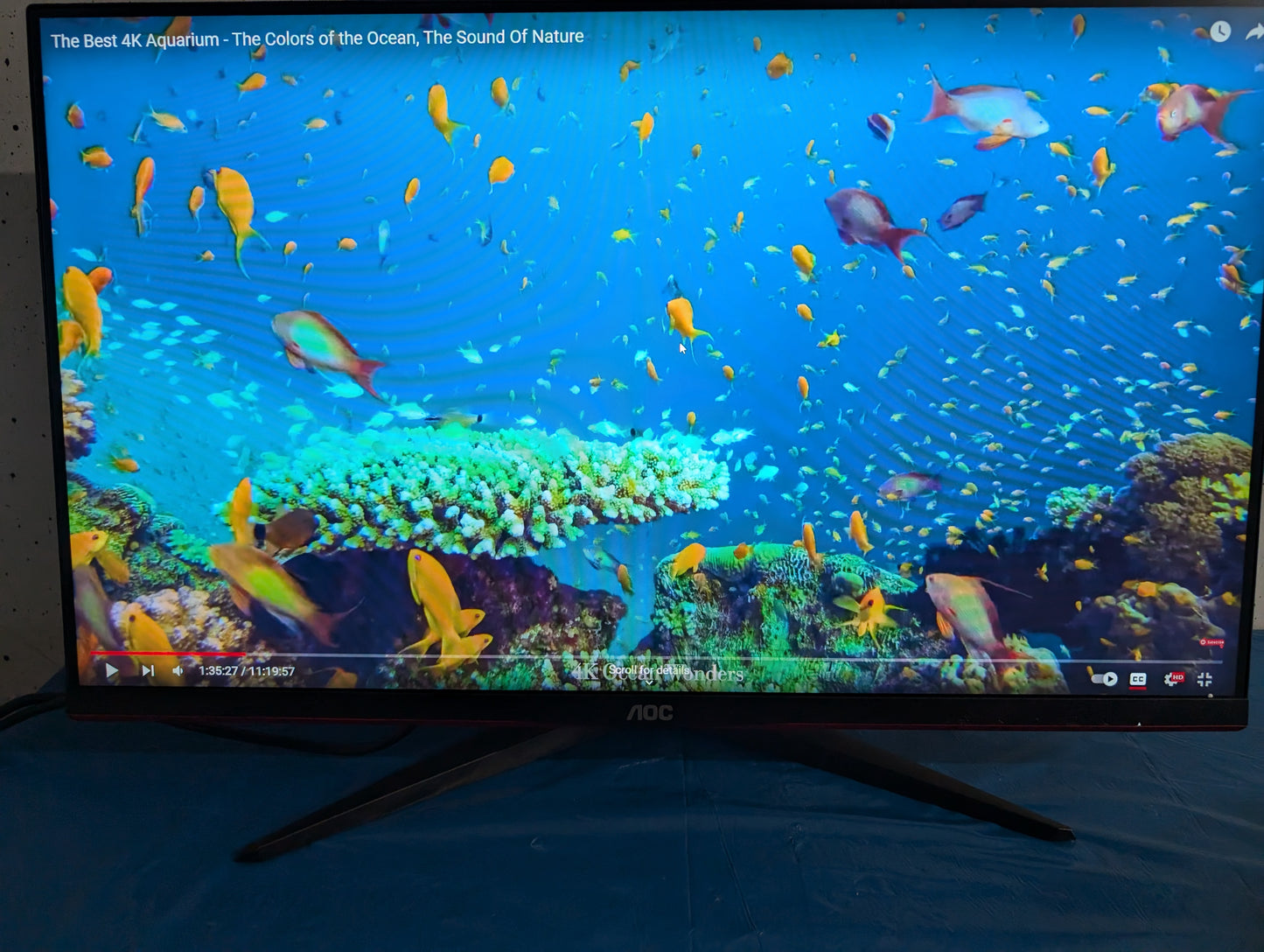 Moniteur de jeu IPS Aoc 27G2U 144 Hz 1 Ms