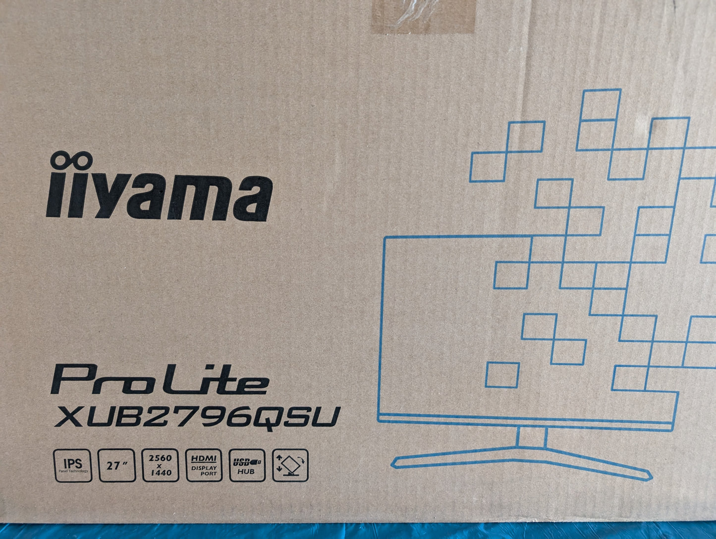 Iiyama XUB2796QSU 75 Hz 1 Ms QHD IPS 27-Zoll-Monitor