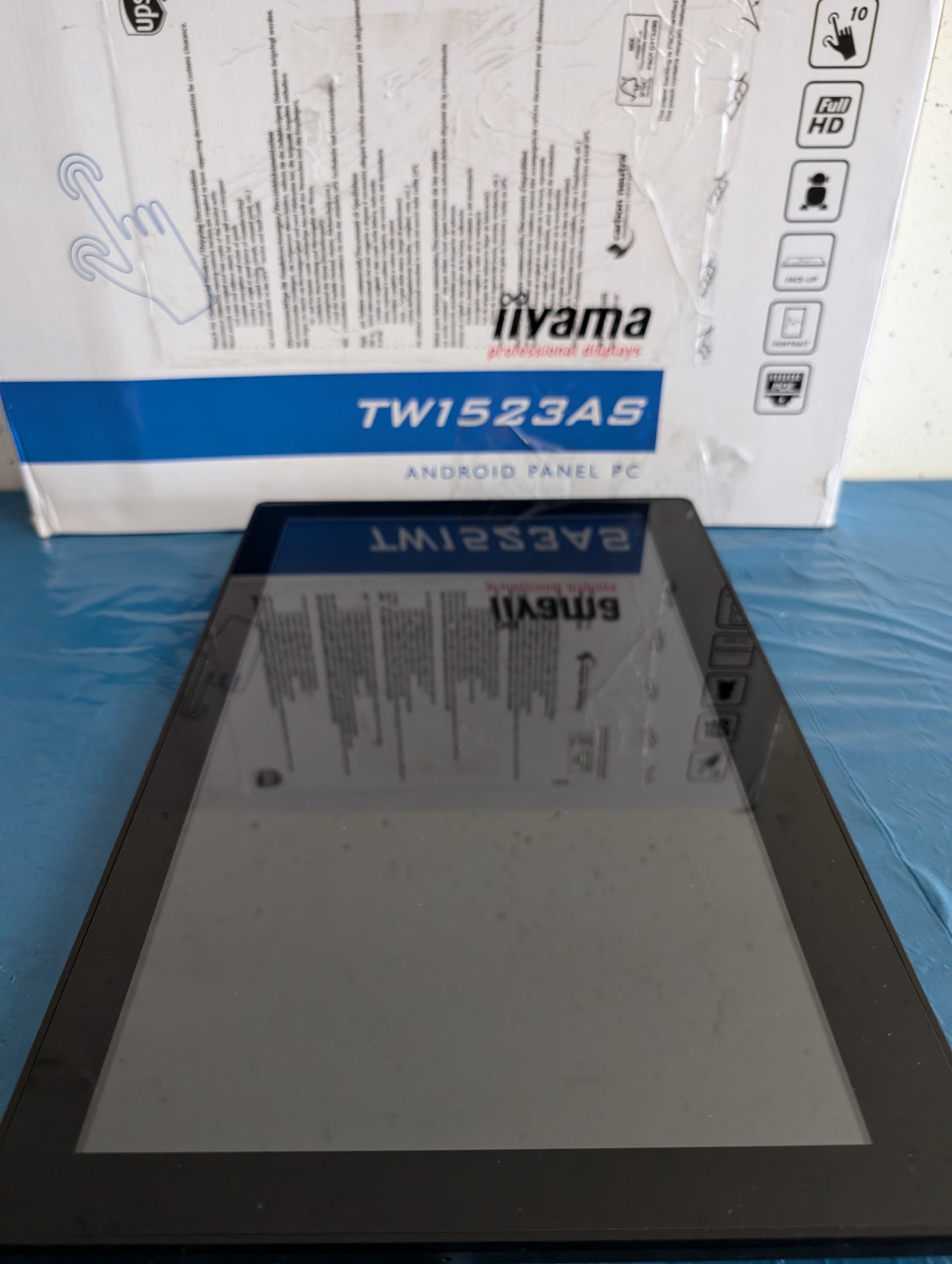 Moniteur portable Iiyama TW1523AS IPS Android PC 15" USB C