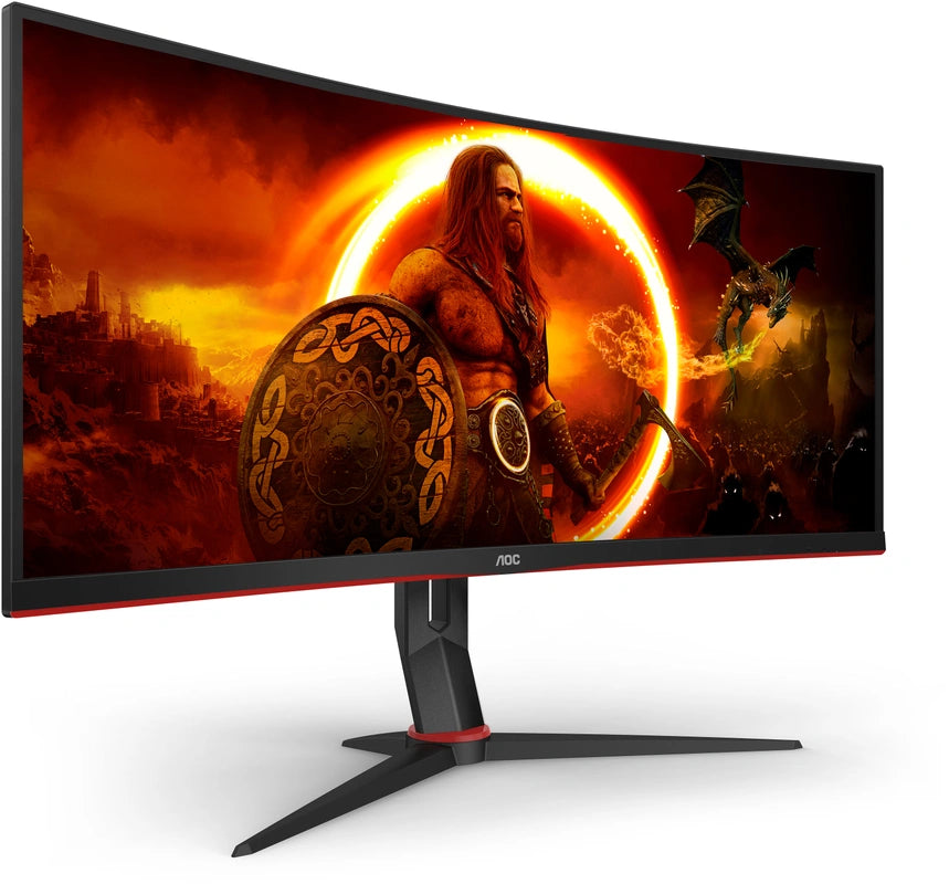 Aoc CU34G2XP 180HZ 1MS HDR400 34" GAME MONITOR 3440X1440