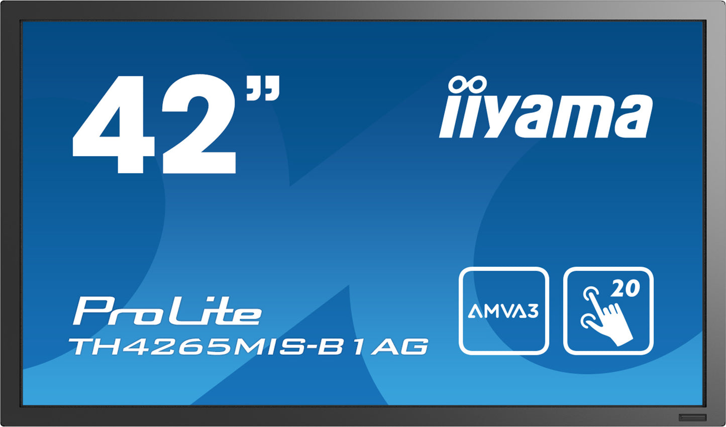 Iiyama TH4265MIS B1 AG 75HZ MULTI TOUCH 42" COMPOSITE