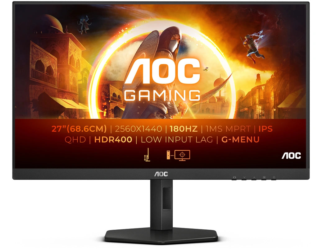 Aoc Q27G4X 180HZ 1MS IPS HDR10 400 QHD 27" GAME MONITOR