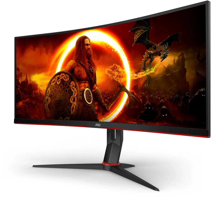 Aoc CU34G2XP 180HZ 1MS HDR400 34" GAME MONITOR 3440X1440