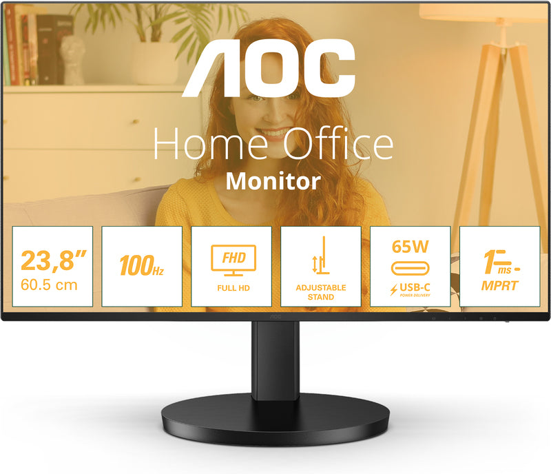 Aoc Q27B3CF2 IPS USB C 100HZ 1MS QHD MONITOR 27"